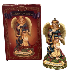 San Francisco Music Box Co. Guardian Angels “Christmas Medley” Musical Ornament